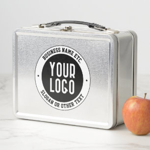 Lunch Box Votre logo ou votre conception d'entreprise Text