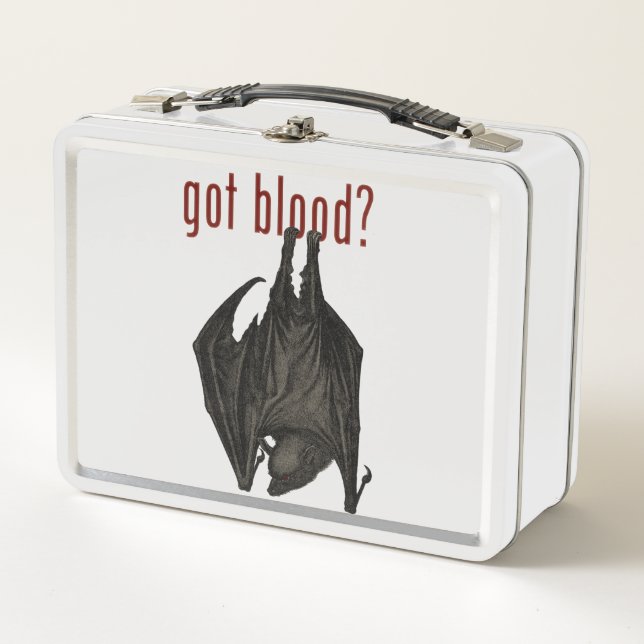 Lunch Box Vous avez du sang ? Trousse de premiers soins Boît (Devant)