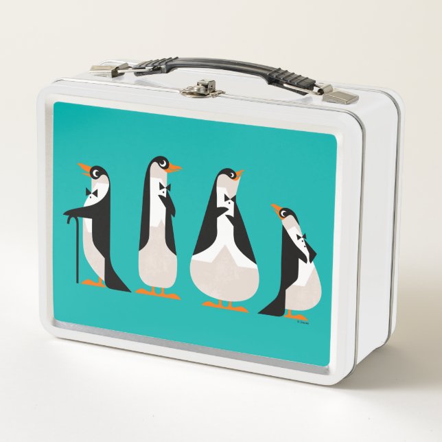 Lunch Box Waiters pingouins (Devant)