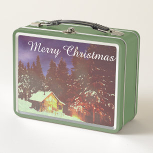 Lunch Box Weihnachtsmotiv Hiver merveilleux