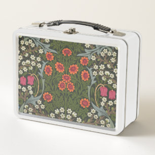 Lunch Box William Morris Blackthorn Garden Flower Classic