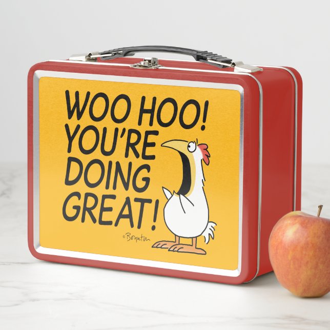 Lunch Box WOO HOO! YOU'RE DOING GREAT! Sandra Boynton (En situation)
