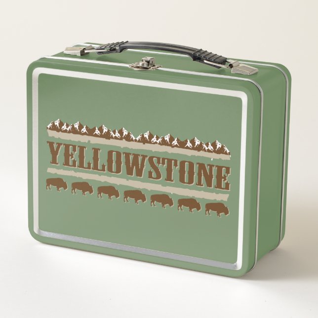 Lunch Box Yellowstone Montana (Devant)