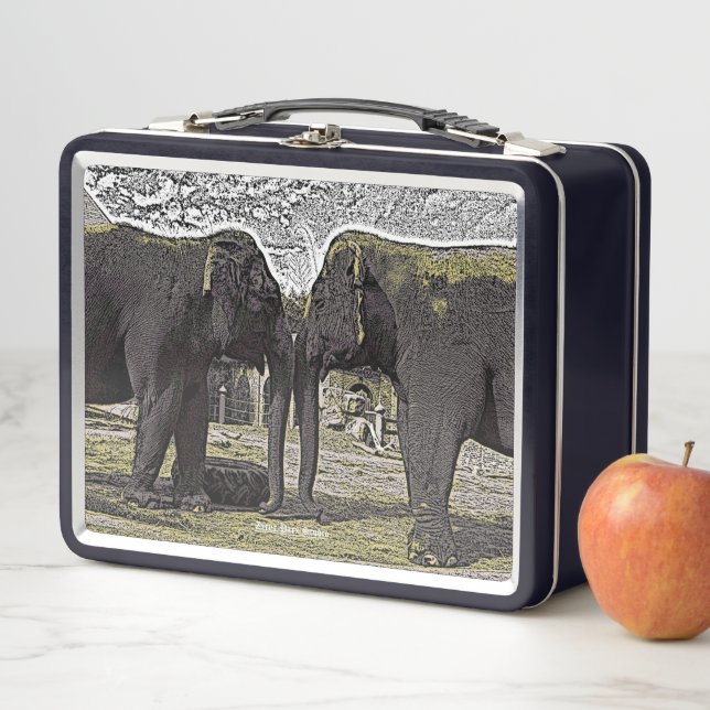 Lunch Box Yeux éléphants (En situation)
