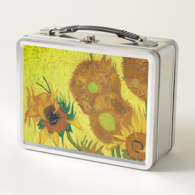 Lunch Box Zonnebloemen (Van Gogh) (Devant)