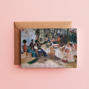 Lunch during La Feria in Granada   Hugo Birger Card