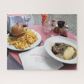 Lunch in Paris France Jigsaw Puzzle