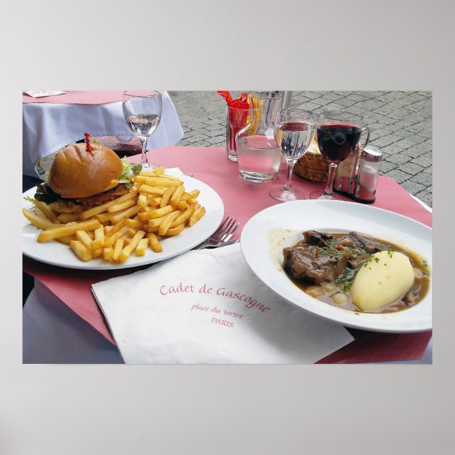 Lunch in Paris France Poster (Front)