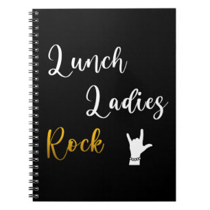 Lunch Ladies Rock Notebook