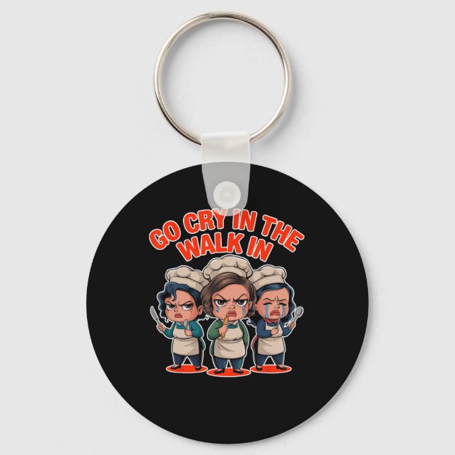 Lunch Ladies School Lunch Heroes Cafeteria Workers Keychain (Front)