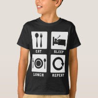 Lunch Lady Eat Sleep Lunch Repeat Lunch Lady
