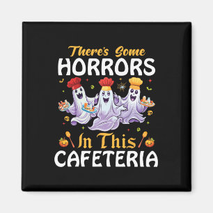 Lunch Lady Halloween There's Some Horrors In This Magnet