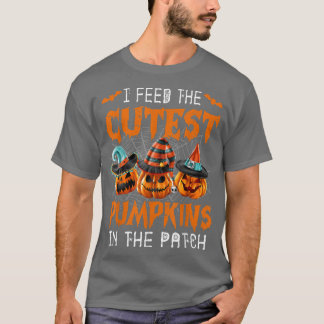 Lunch Lady I Feed The Cutest Pumpkins In The Patch T-Shirt