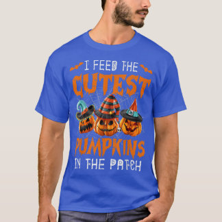 Lunch Lady I Feed The Cutest Pumpkins In The Patch T-Shirt