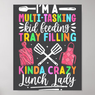 Lunch Lady School Aide Appreciation Cafeteria Ista Poster