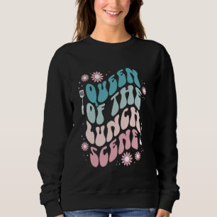 Lunch Lady Squad School Canteen Female Cafeteria W Sweatshirt