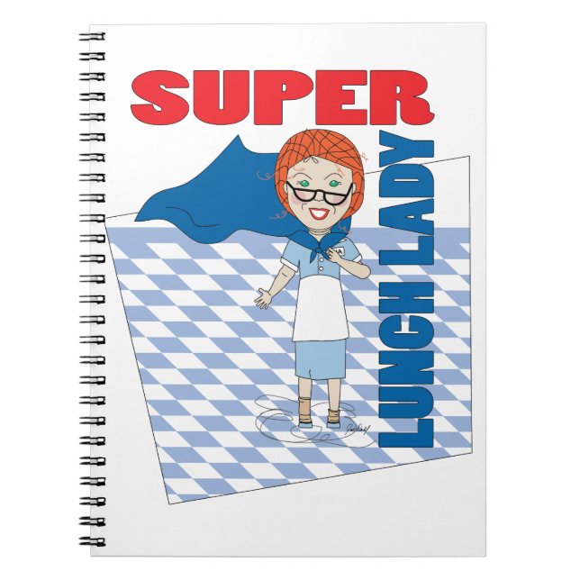 Lunch Lady - Super Lunch Lady Notebook (Front)