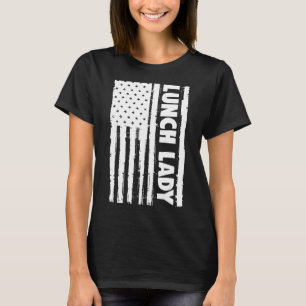 Lunch Lady USA  women Lunch Lady Love 1 T-Shirt