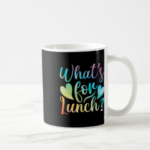 Lunch Lady What's For Lunch School Cafeteria Crew Coffee Mug
