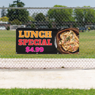 Lunch Specials Custom Banner