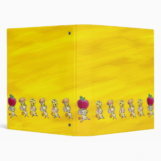 Lunch Time Mice Avery Binder