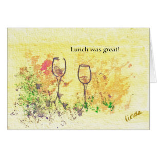 Lunch was great - Customized - Customized