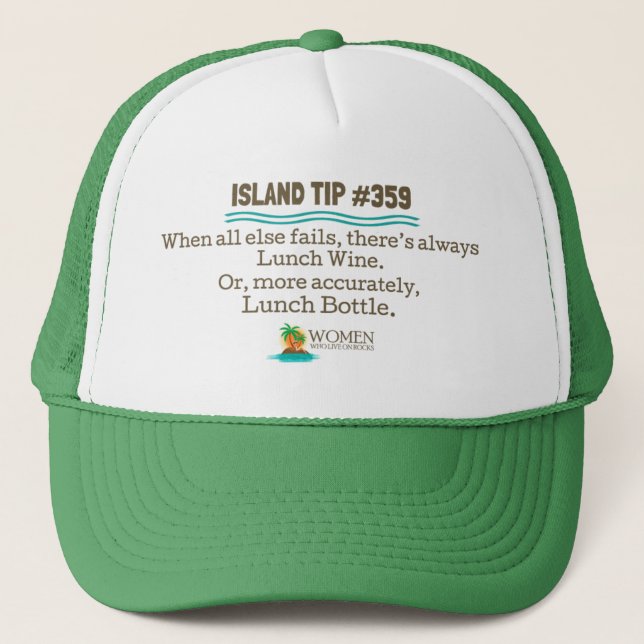 Lunch Wine Cap (green) (Front)