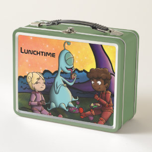 Lunch With A Bingledorf Metal Lunch Box