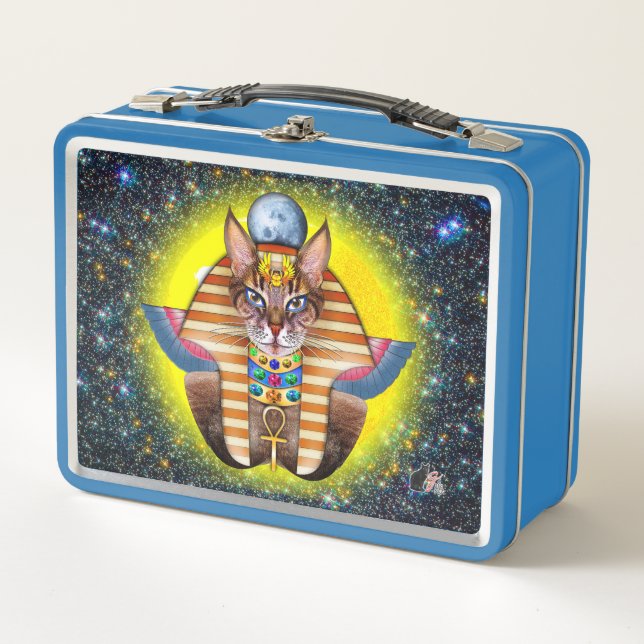 Lunchbox en métal Bastet (Devant)