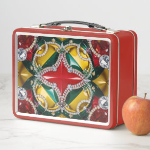 Lunchbox en métal inoxydable avec couleurs de Los 