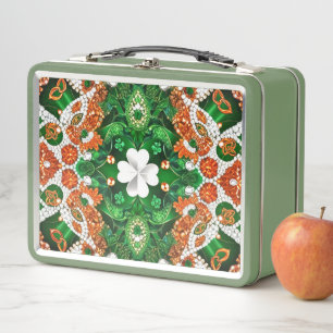 Lunchbox en métal inoxydable avec couleurs irlanda