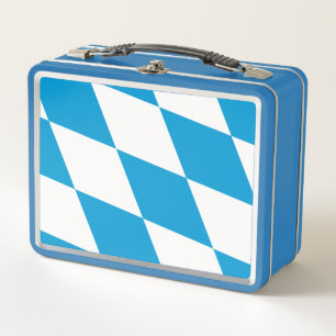 Lunchbox en métal inoxydable - drapeau de la Baviè