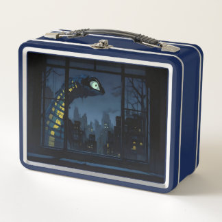 Lunchbox en métal "Maison qui voit"