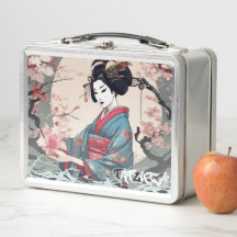 Lunchbox Geisha Metal