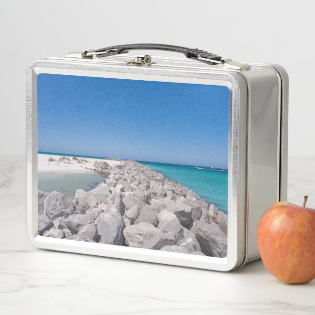 Lunchbox Jetty Au Centre De Shell Island (En situation)