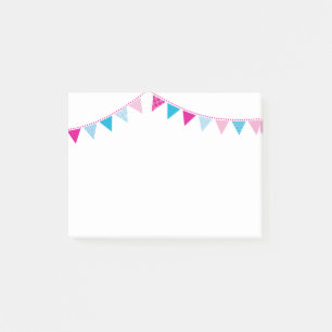 LUNCHBOX LOVE NOTE modern cute bright bold bunting
