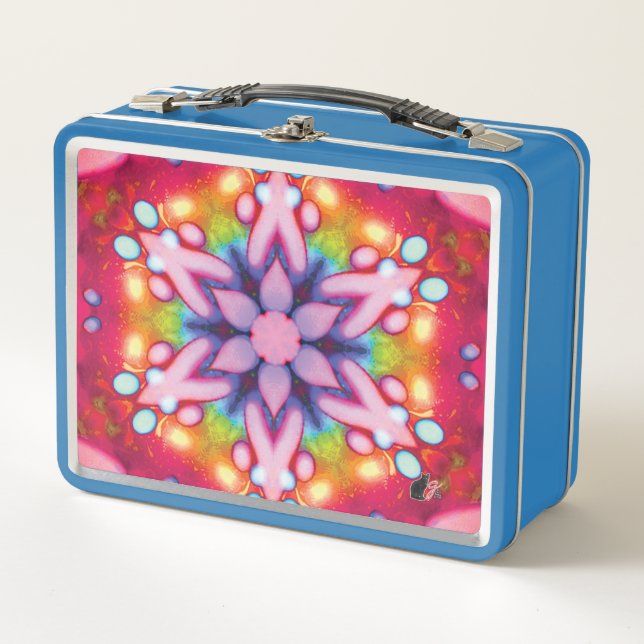 Lunchbox métallique Deelish Kaleidoscope (Devant)
