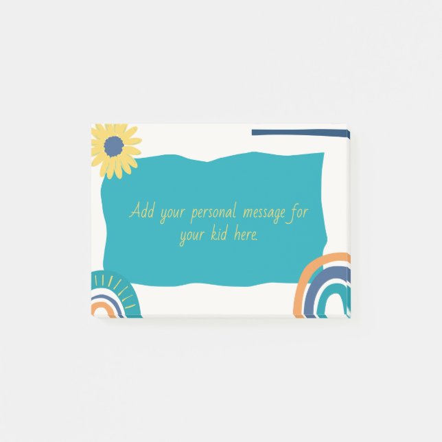 Lunchbox notes for your kids, personalized (Front)