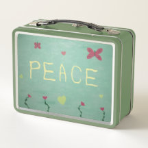 Lunchbox Peace Metal