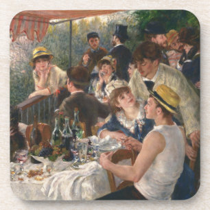 Luncheon of the Boating Party - Auguste Renoir Coaster