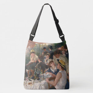 Luncheon of the Boating Party - Auguste Renoir Crossbody Bag