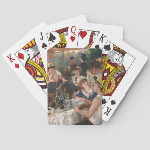 Luncheon of the Boating Party - Auguste Renoir Playing Cards