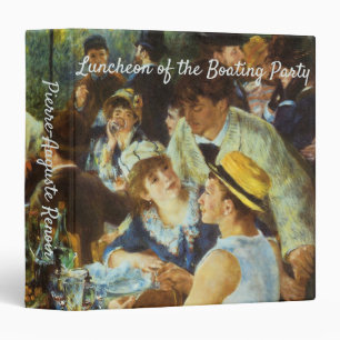 Luncheon of the Boating Party by Pierre Renoir Binder