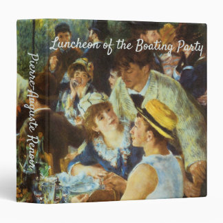 Luncheon of the Boating Party by Pierre Renoir Binder