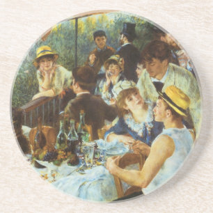 Luncheon of the Boating Party by Pierre Renoir Coaster