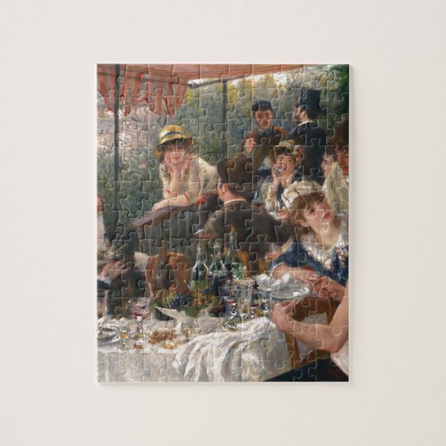 Luncheon of the Boating Party - Renoir Jigsaw Puzzle (Vertical)