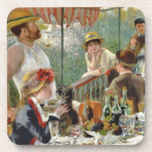 Luncheon of the Boating Party Vintage Renoir Coaster