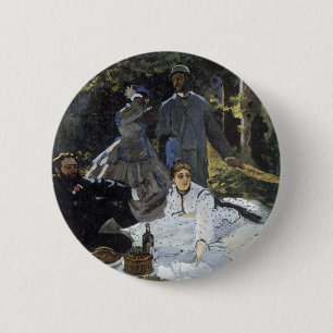 Lunchtime on the Grass 2 Inch Round Button