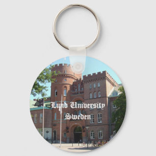 Lund University Castle Keychain