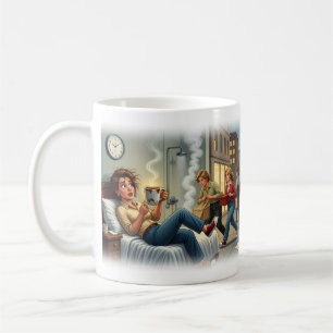 Lundi matin fou fou fou Tasse drôle